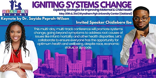 Imagem principal do evento Igniting Systems Change- Exploring Strategies for Improving Maternal & Child Health