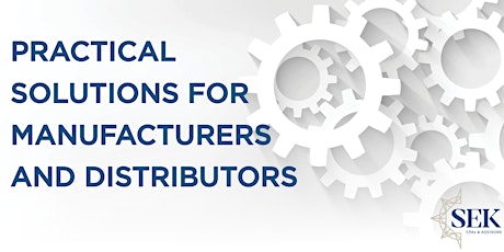 Practical Solutions for Manufacturers and Distributors primary image