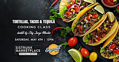 Image principale de Tortillas, Tacos & Tequila Cooking Class