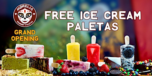 Primaire afbeelding van FREE Ice Cream Paletas: West Palm Beach GRAND OPENING