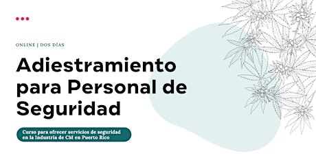 Adiestramiento para Personal de Seguridad | Online (dos días) primary image