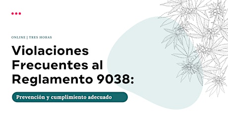 EDUCACIÓN CONTINUA: Violaciones Frecuentes al Reglamento 9038 primary image