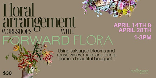 Imagen principal de TGCR's Floral Arrangement Workshop with Forward Flora