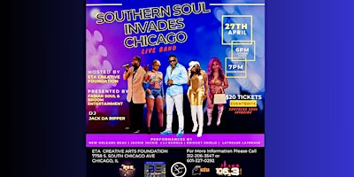 Primaire afbeelding van SOUTHERN SOUL INVADES CHICAGO