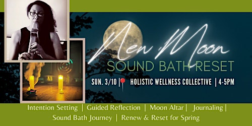 Hauptbild für New Moon Sound Bath Reset