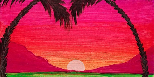 Imagen principal de Sunset in the Valley - Paint and Sip by Classpop!™