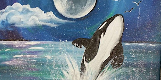 Image principale de Majestic Whales - Paint and Sip by Classpop!™