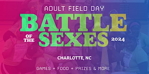 Adult Field Day - Battle of the Sexes primary image