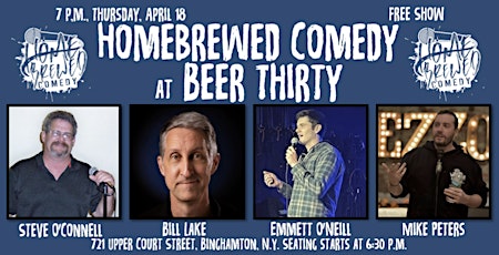 Homebrewed Comedy at Beer Thirty