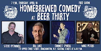 Primaire afbeelding van Homebrewed Comedy at Beer Thirty