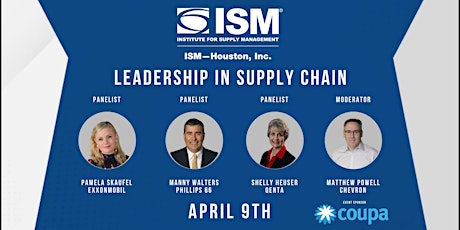 ISM-Houston April 2024 Professional Development Meeting