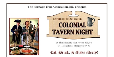 Immagine principale di Battle of Bound Brook Colonial Tavern Night 