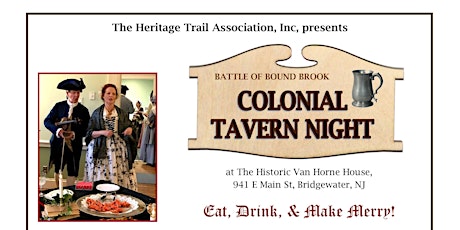 Hauptbild für Battle of Bound Brook Colonial Tavern Night