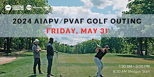 Primaire afbeelding van AIAPV/PVAF 2024 Golf Outing