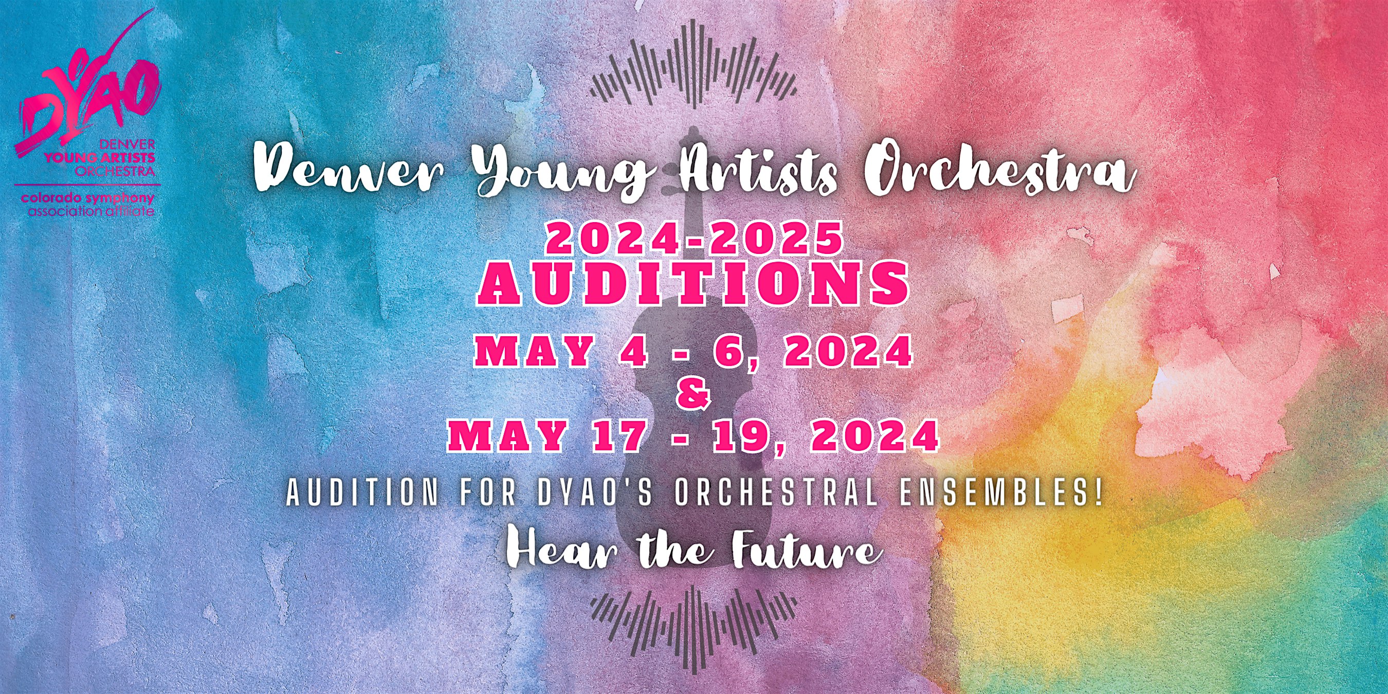 DYAO 2024-2025 Auditions (CO & YAO Percussion ONLY)