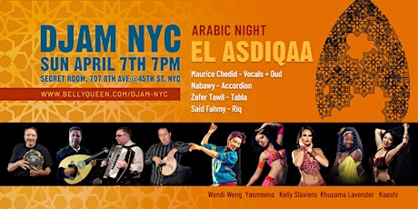 Djam NYC Arabic Night with Live Music + Belly Dance
