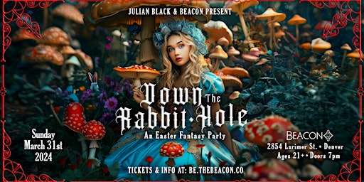 Imagem principal do evento Down The Rabbit Hole - An Easter Fantasy Party