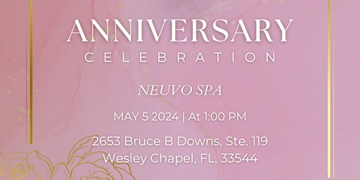 Imagem principal do evento Celebrate Neuvo Med Spa's 1 Year Anniversary