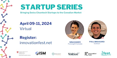 Swiss Innovation FEST: Startup Series