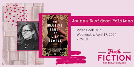 Primaire afbeelding van Video Book Club with Joanna Davidson Politano