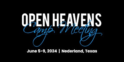 Imagem principal do evento Open Heavens 2024