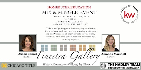 Homebuyer Education Mix & Mingle Event