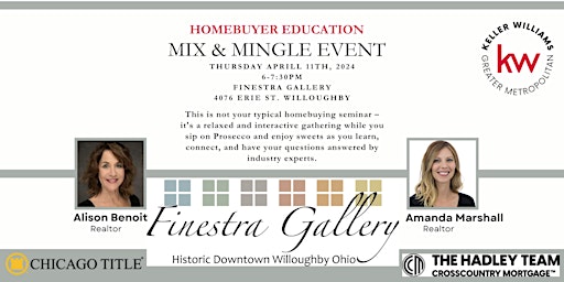 Imagem principal do evento Homebuyer Education Mix & Mingle Event
