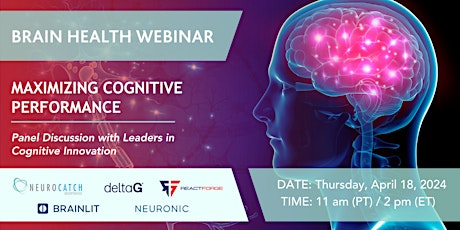 Maximizing Cognitive Performance: Panel Discussion with Experts