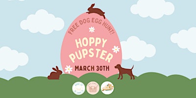 Imagem principal do evento Hoppy Pupster Dog Egg Hunt