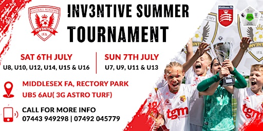 INV3NTIVE SUMMER FOOTBALL TOURNAMENT primary image
