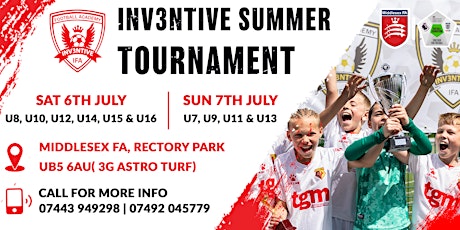 INV3NTIVE SUMMER FOOTBALL TOURNAMENT