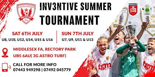 Primaire afbeelding van INV3NTIVE SUMMER FOOTBALL TOURNAMENT