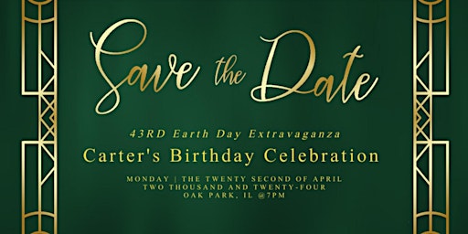 Imagem principal do evento Carter’s Earth Day Extravaganza