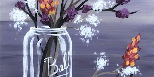 Imagem principal de Mason Jar - Paint and Sip by Classpop!™