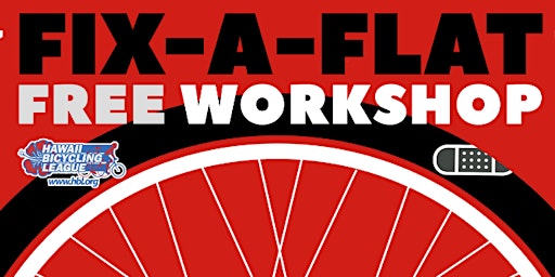 Imagem principal do evento Fix-a-Flat (Hands-On Free Bike Workshop)