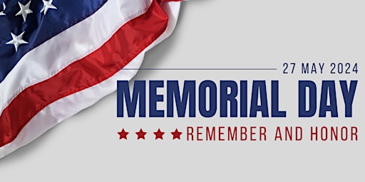 Memorial Day Celebration primary image