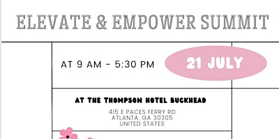Elevate + Empower Summit primary image