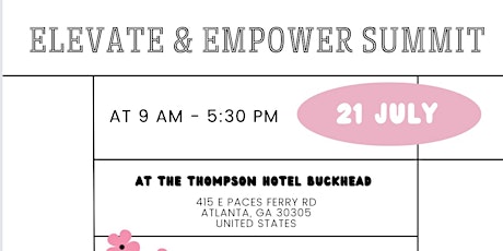 Elevate + Empower Summit