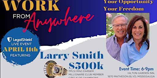 Immagine principale di ONTARIO SUPER THURSDAY with Mr. Larry Smith 