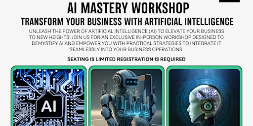 Imagem principal do evento AI Mastery Workshop | Transform Your Business with Artificial