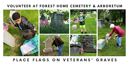 Volunteer opportunity: Place flags on veterans' graves primary image