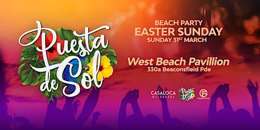 Imagem principal do evento Puesta De Sol Beach Party| Easter Sunday