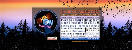 Shine On Music Fest (Free Ticket for Kids 10 & Under) primary image