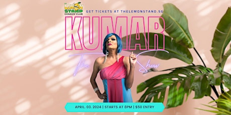 The Kumar Show | Wednesday, April 3rd @ The Lemon Stand Comedy Club primary image