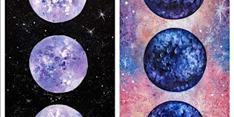 Beautiful Lunar Phases - Paint and Sip by Classpop!™