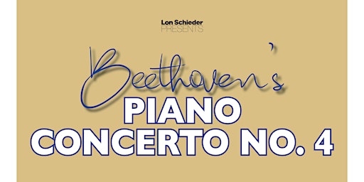 Anna Sagalova & Harmonia Orchestra perform Beethoven's Piano Concerto No. 4 primary image