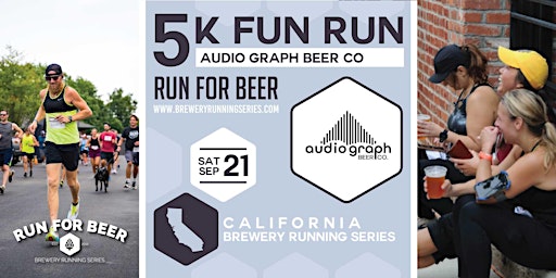 Hauptbild für Audio Graph Beer Co. | 2024 California Brewery Running Series