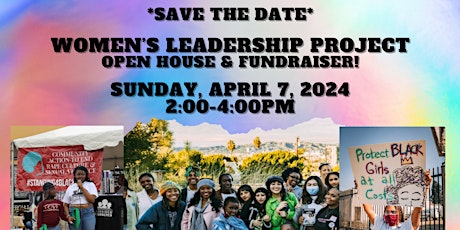 Women's Leadership Project Open House and Fundraiser