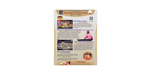 Imagem principal do evento Gita Utsav - Sampurna Bhagavad Gita Parayanam by more than 1500 participants