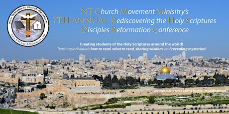 7th Rediscovering the Holy Scriptures Disciple's Reformation Conference